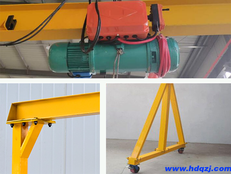 小型移動(dòng)起重龍門(mén)架