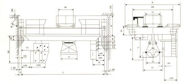QZ型抓斗橋式起重機 QZ型抓斗橋式起重機