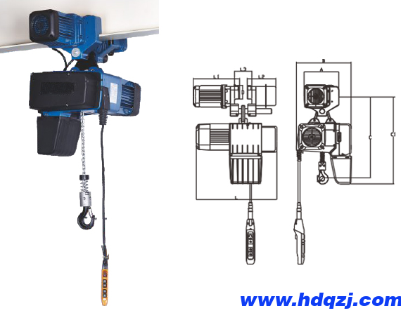 PK新型環鏈電動葫蘆 PK新型環鏈電動葫蘆
