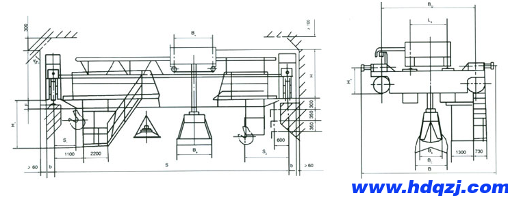 QS型三用橋式起重機 QS型三用橋式起重機