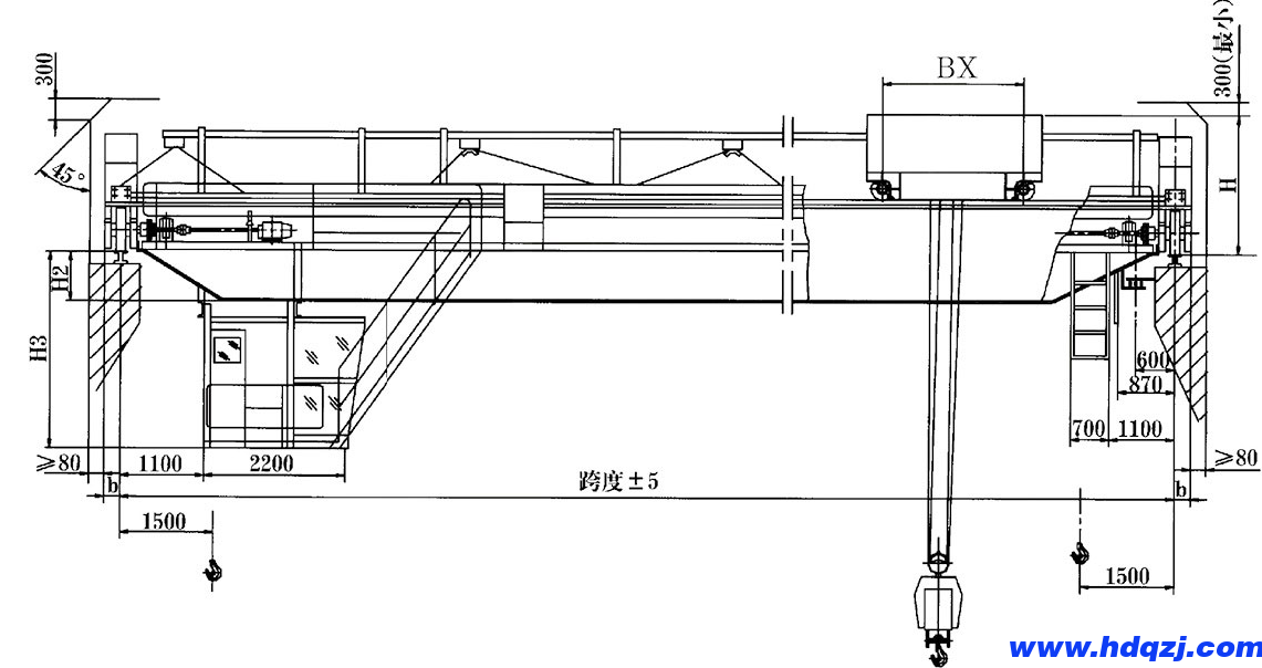 掛梁橋式起重機(jī) 掛梁橋式起重機(jī)