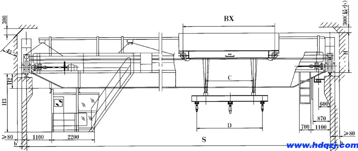 掛梁橋式起重機(jī) 掛梁橋式起重機(jī)